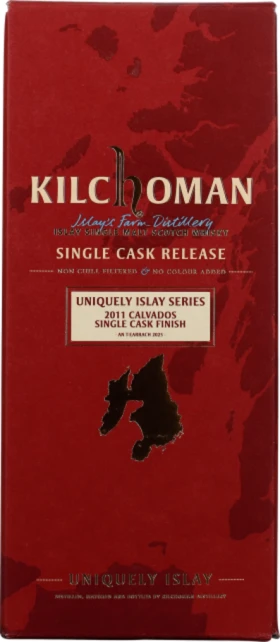 KILCHOMAN VINTAGE 2011 CALVADOS SINGLE CASK 70CL
