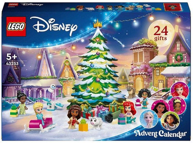 LEGO® Disney Adventskalender 2024 - Feestdagen - Inclusief Micro-Popfiguren