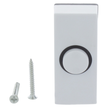 Byron 7910 beldrukker wit