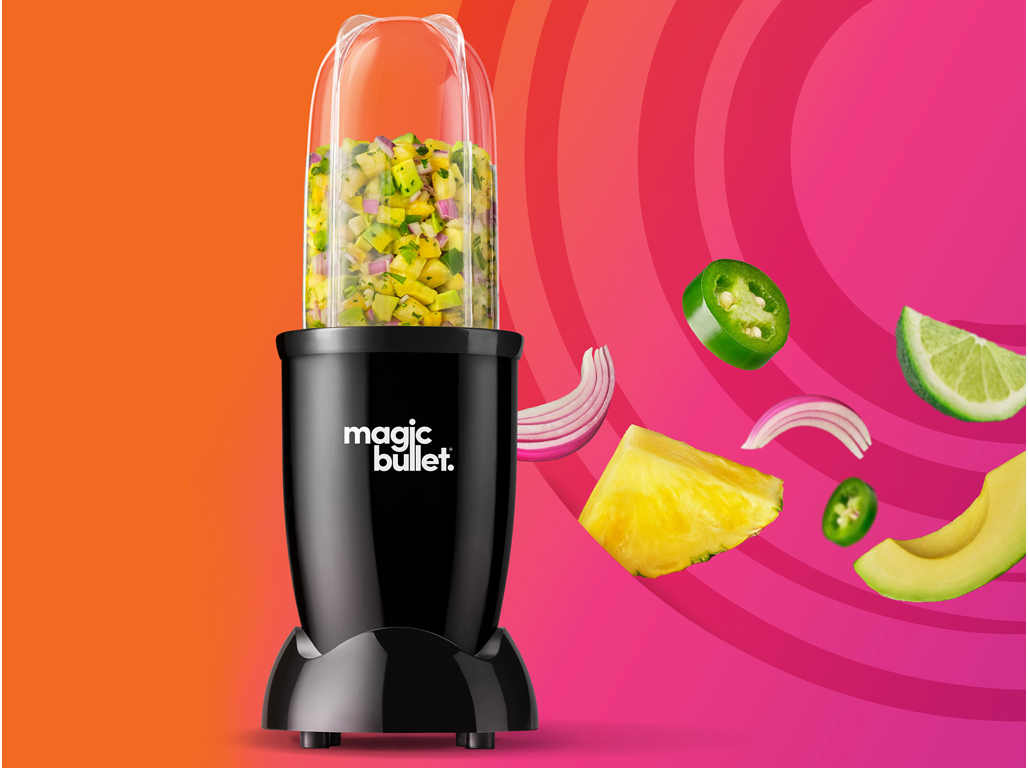 LIQUIDIFICADORA NUTRIBULLET MAGIC BULLET MBR04 PRETO