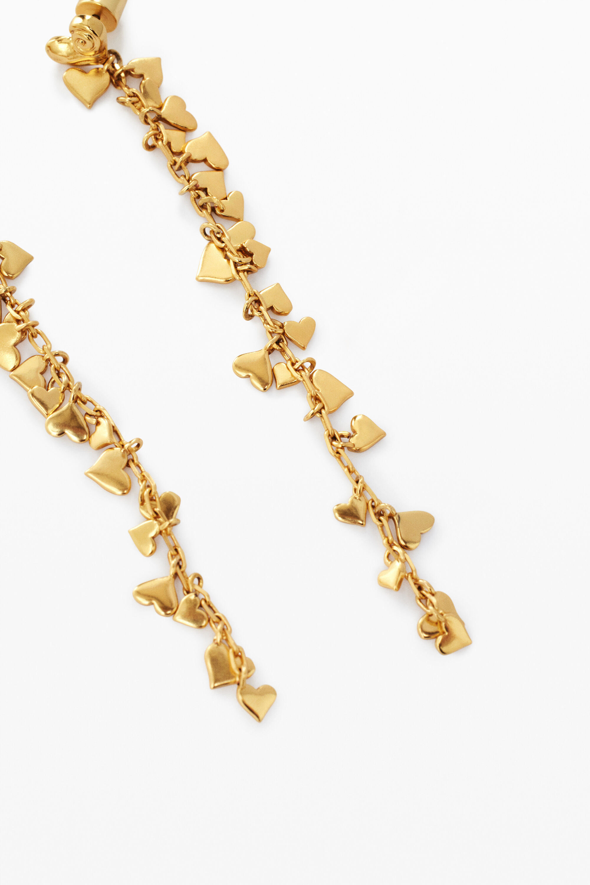 Brincos de cachoeira para banheiro dourado Zalio
