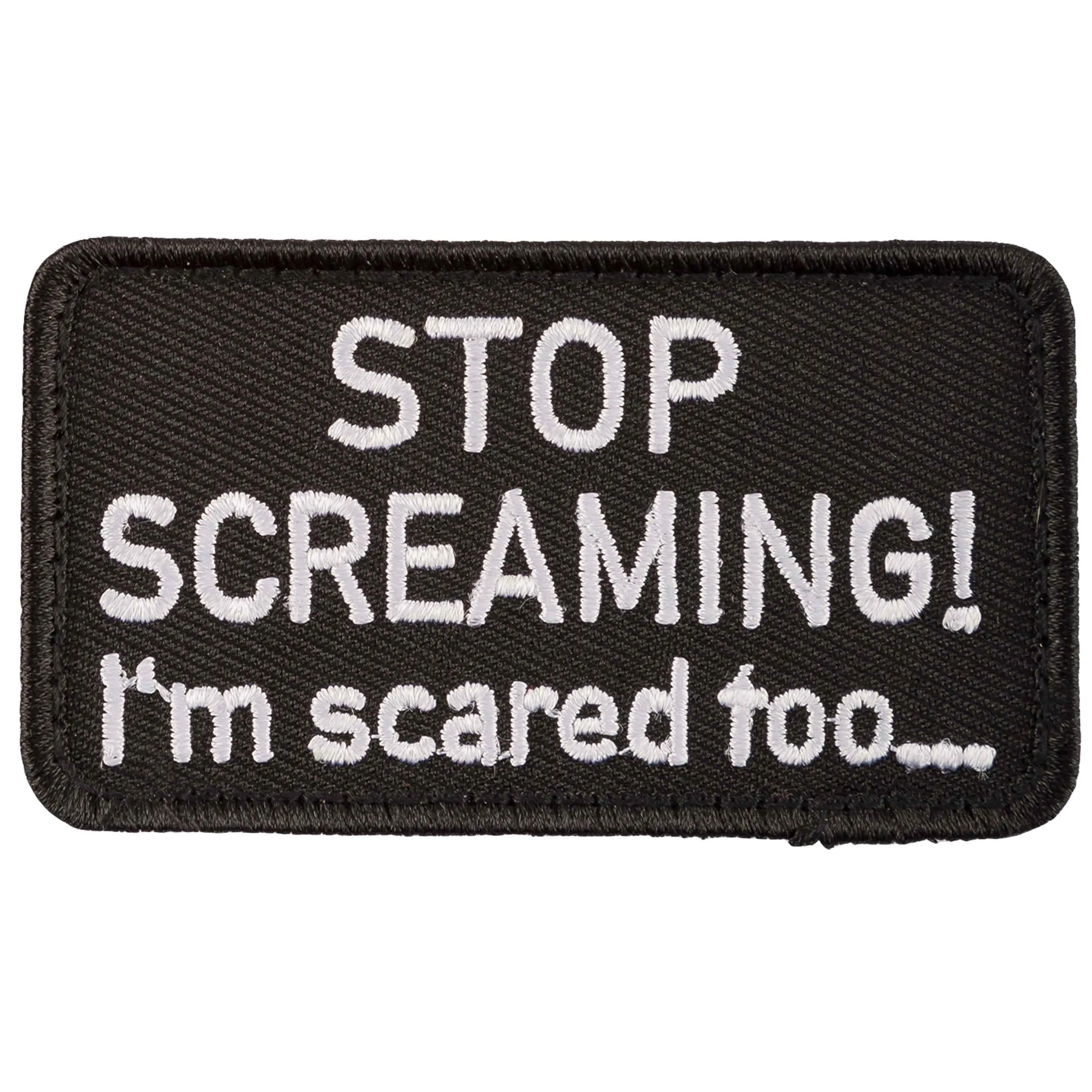Café Viereck -  Patch Stop Screaming