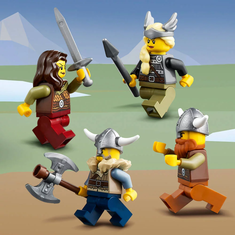 LEGO®CREATOR 31132 - LE BATEAU VIKING ET LE SERPENT DE MIDGARD