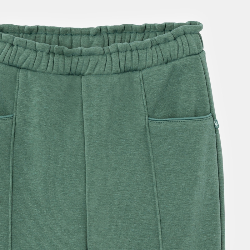 Pantalon de jogging urbain vert fille