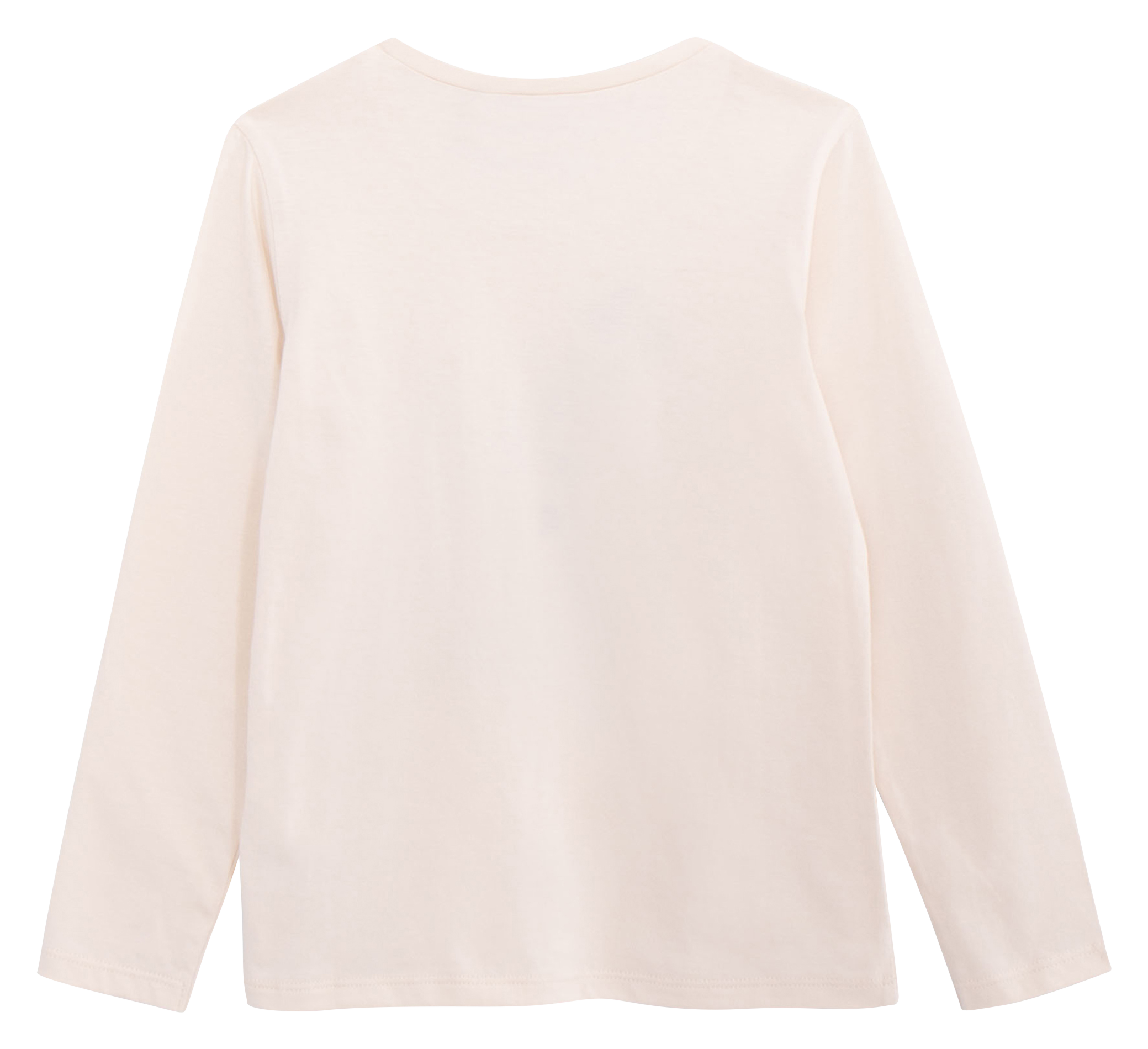 Tee-shirt col rond en coton | Blanc