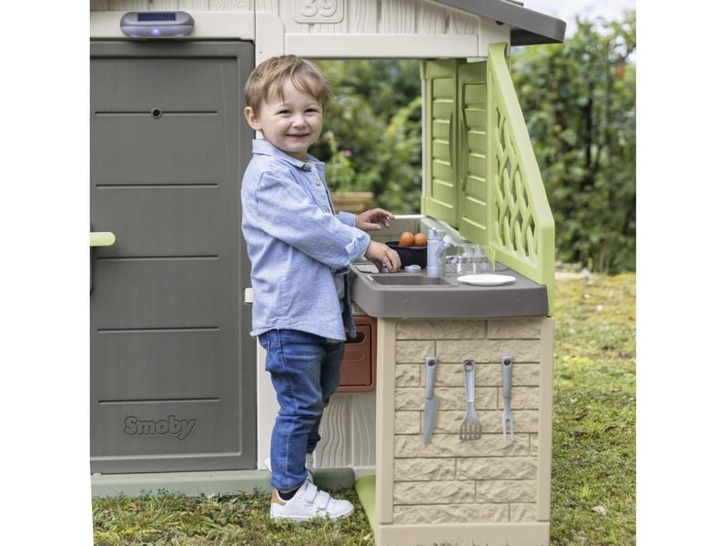Smoby Zubehör Spielhaus Life Sommerküche Sommerküche für kleine Kochprofis