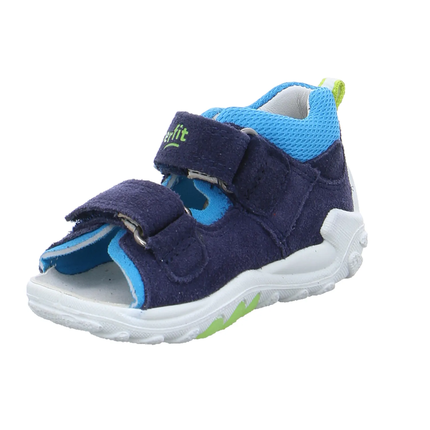 SUPERFIT Baby-Sandale Dunkelblau Leder  Unisex Minilette