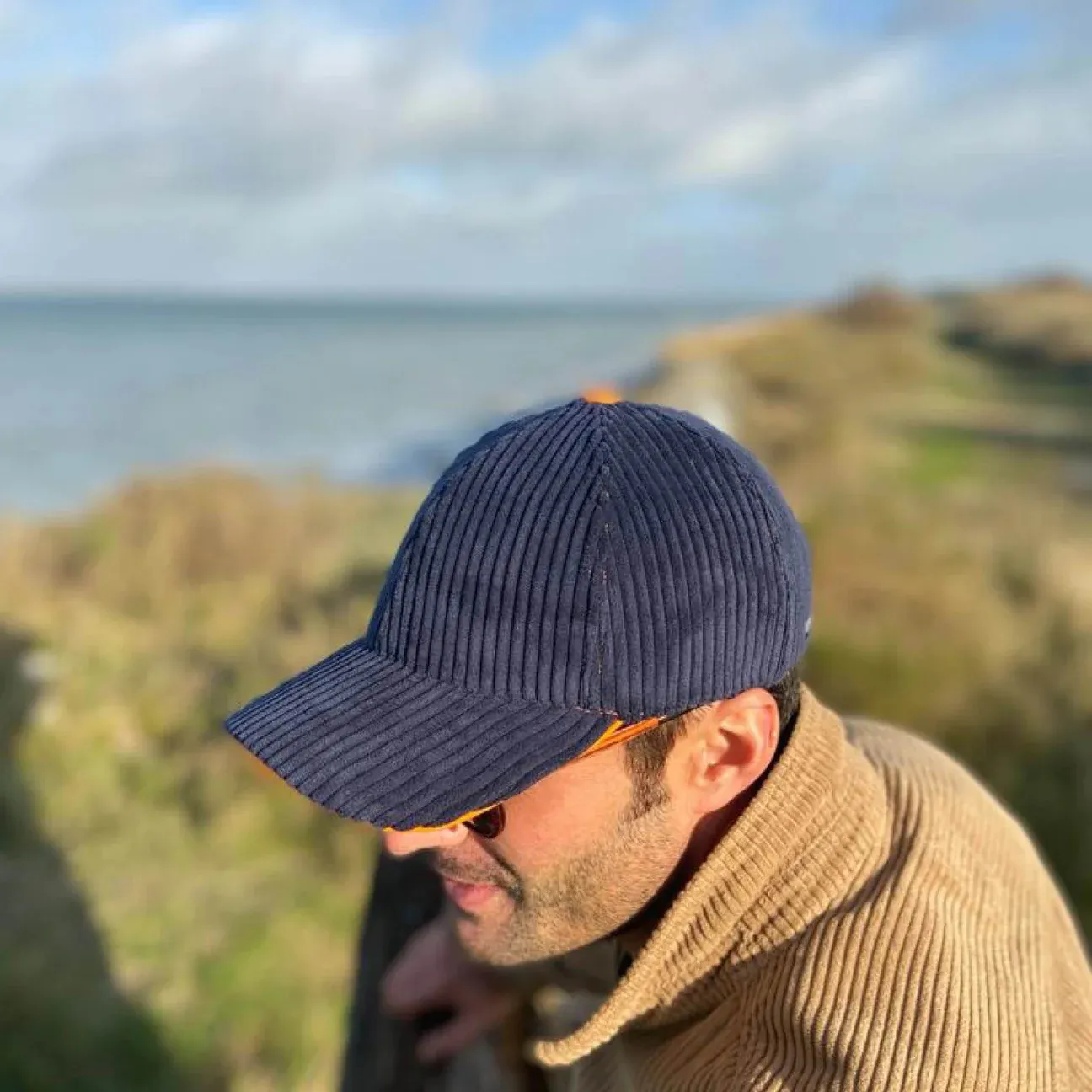 Casquette en Velours Côtelé Le Chapoté
