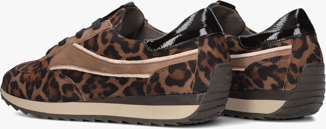 bruine softwaves lage sneakers 9.32.05