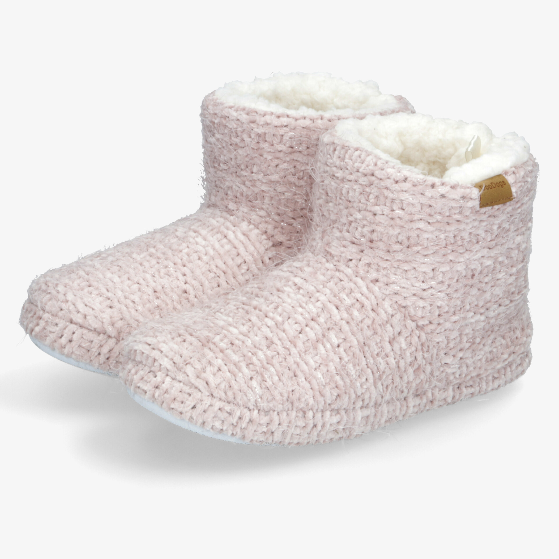 DooDogs Damen Hausschuhe pink