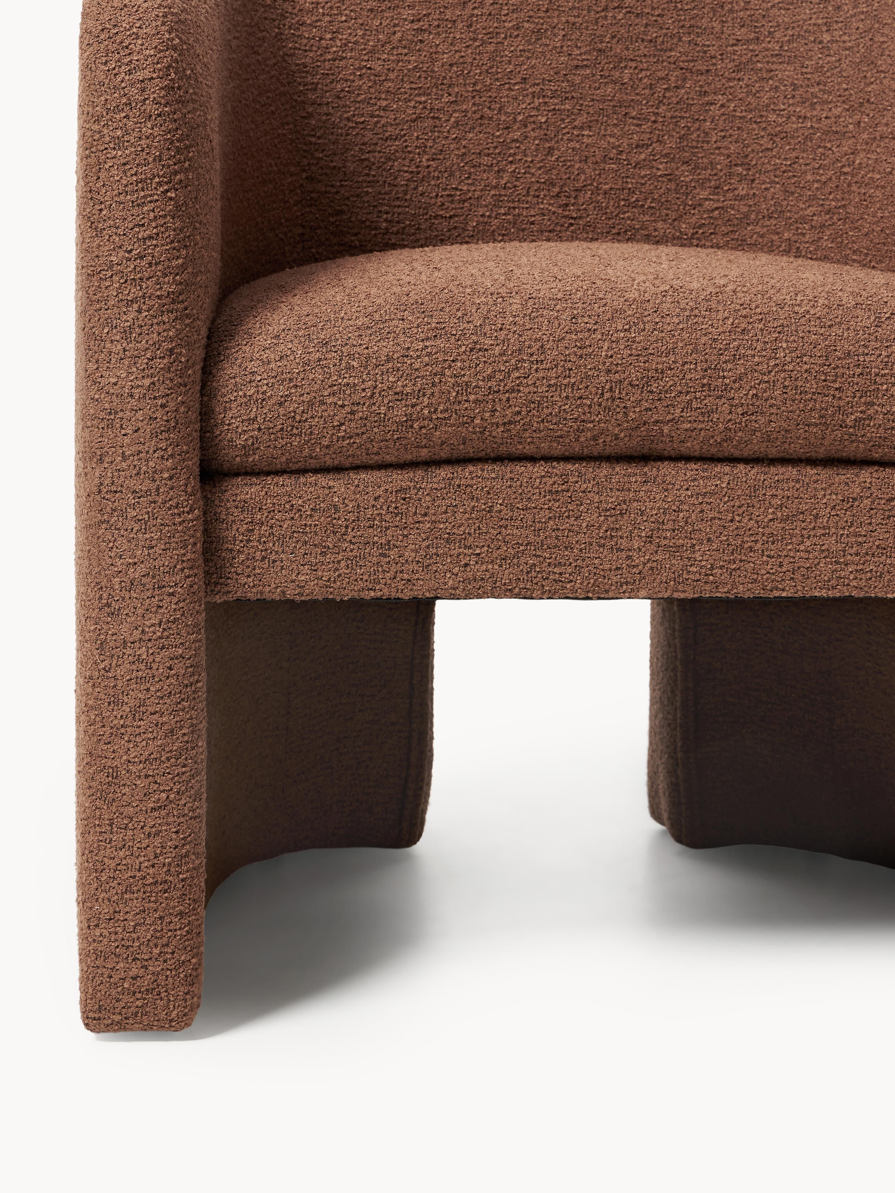 Bouclé loungefauteuil Mairo