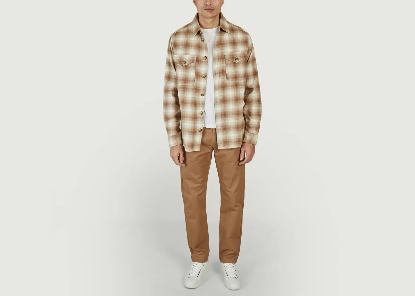 Chemise à carreaux KCA