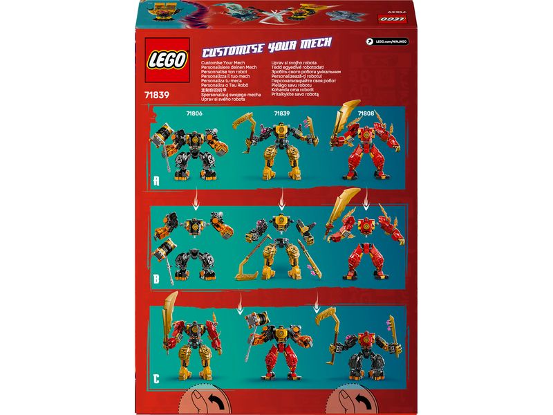 LEGO® Ninjago Arins Spinjitzumech 71839 Actionspielzeug für Kinder