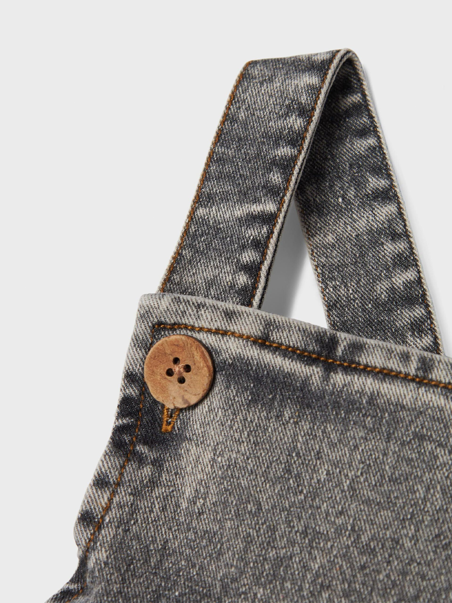 Tems Loose Denim Overall 4266-Ms