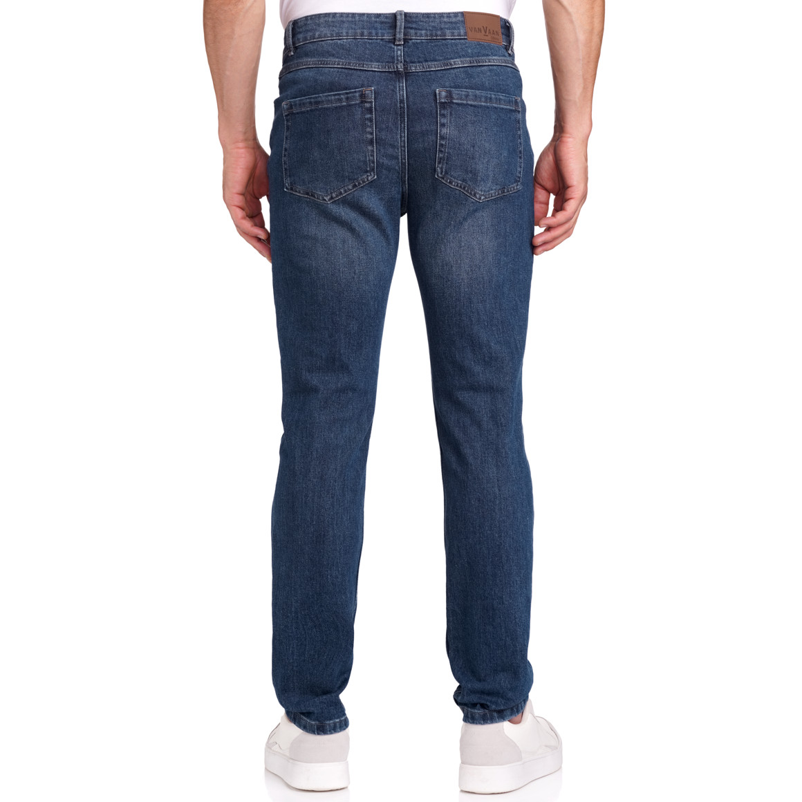 VanVaan Herren Jeans in Regular Fit blau
