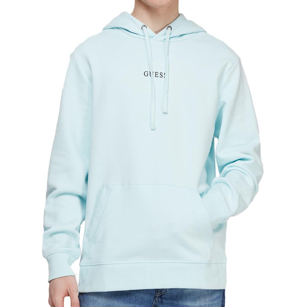 Guess Sweat à Capuche Bleu Homme Guess Roy 2022