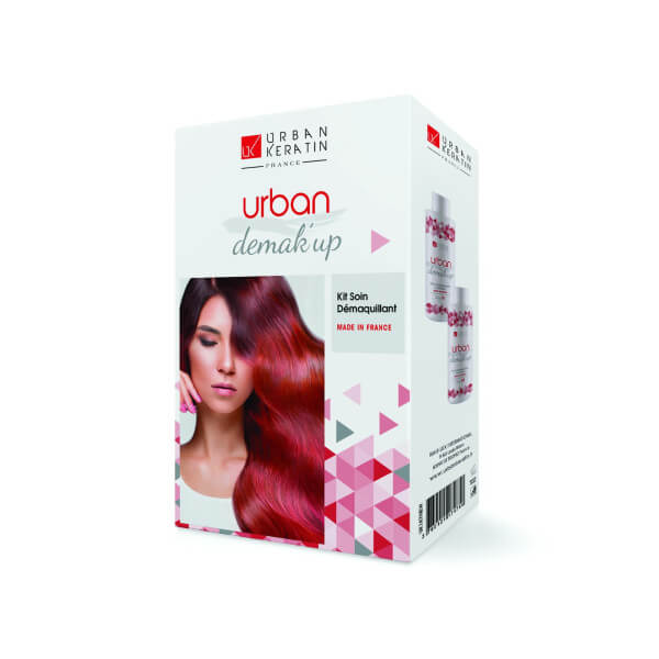 Kit démaquillant cheveux Demak Up URBAN KERATIN 2x250ML