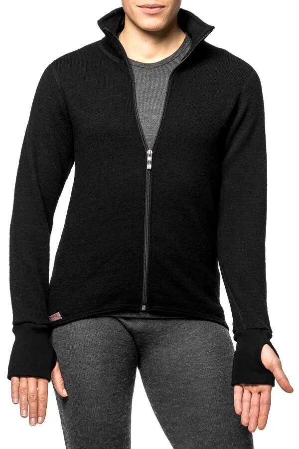 Woolpower Full Zip Jacket 600 Black