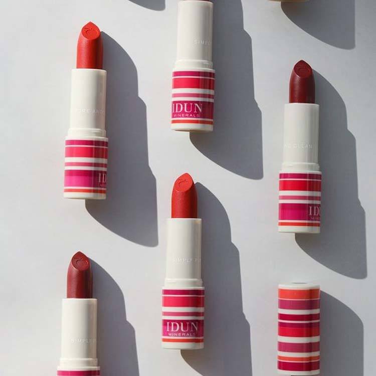 Idun Minerals Lipstick Matte Lipstick Jordgubb 4g
