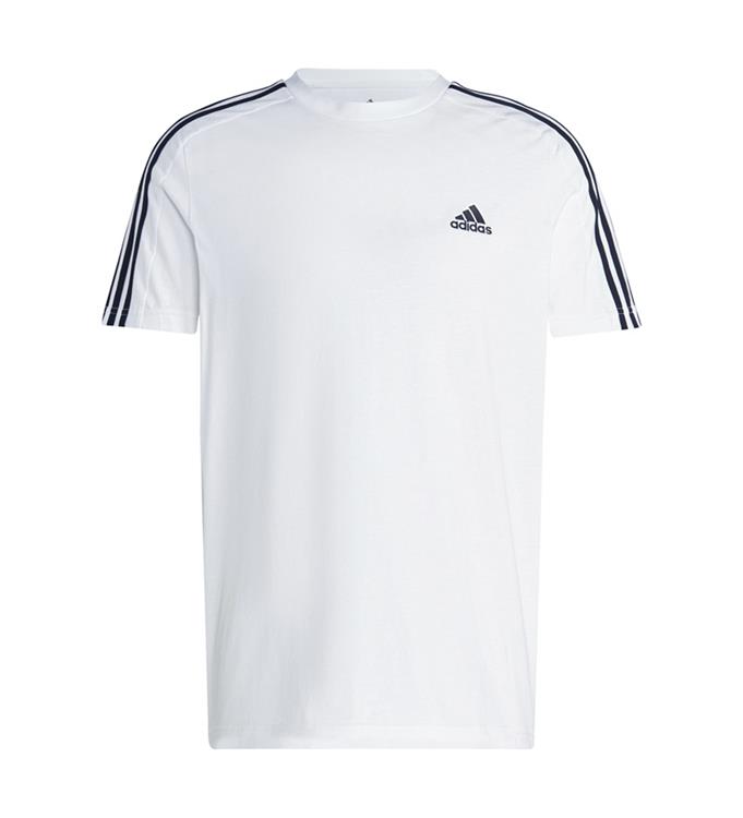 adidas Men Essentials Single Jersey 3-Stripes T-Shirt