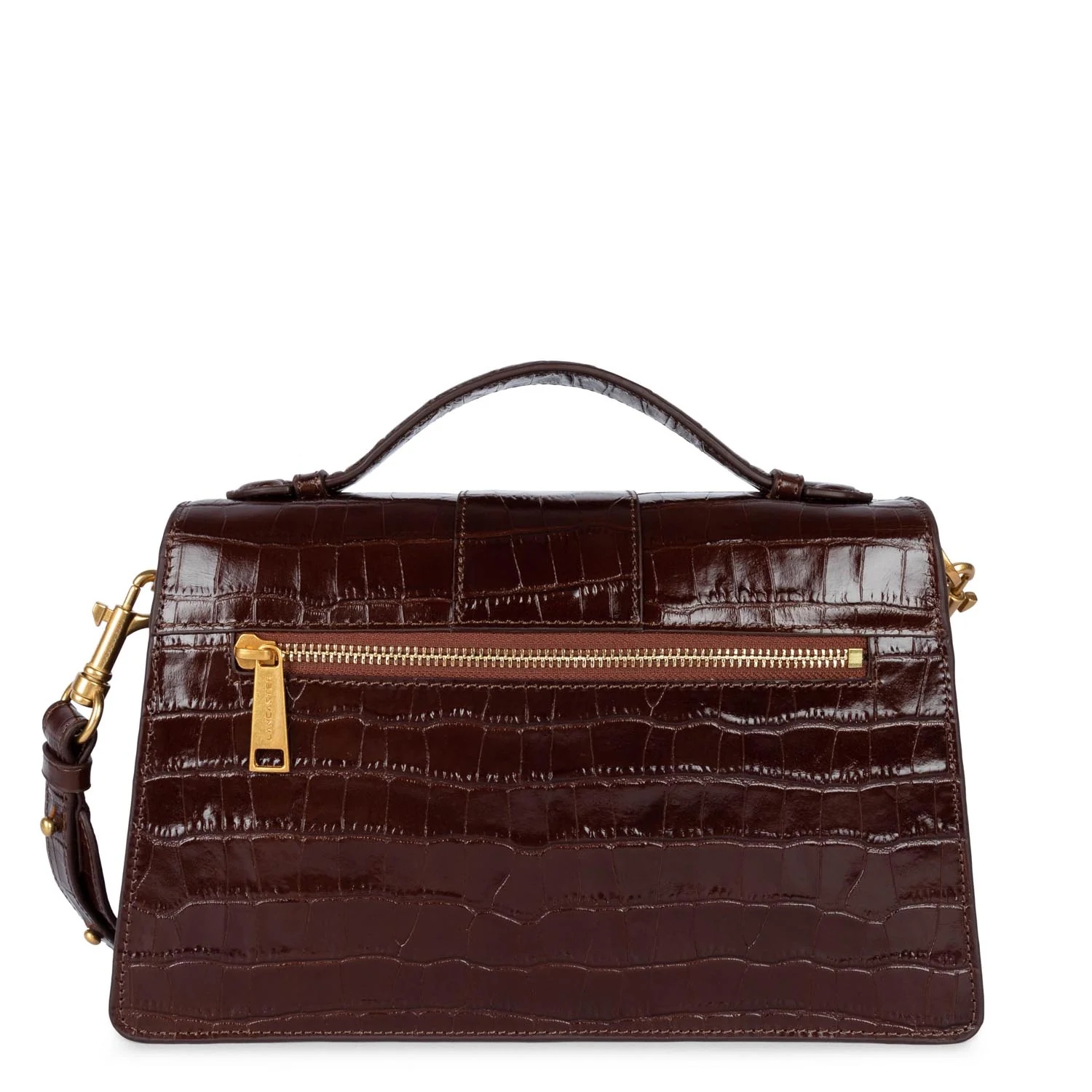 Croco Ily-Grand sac à main