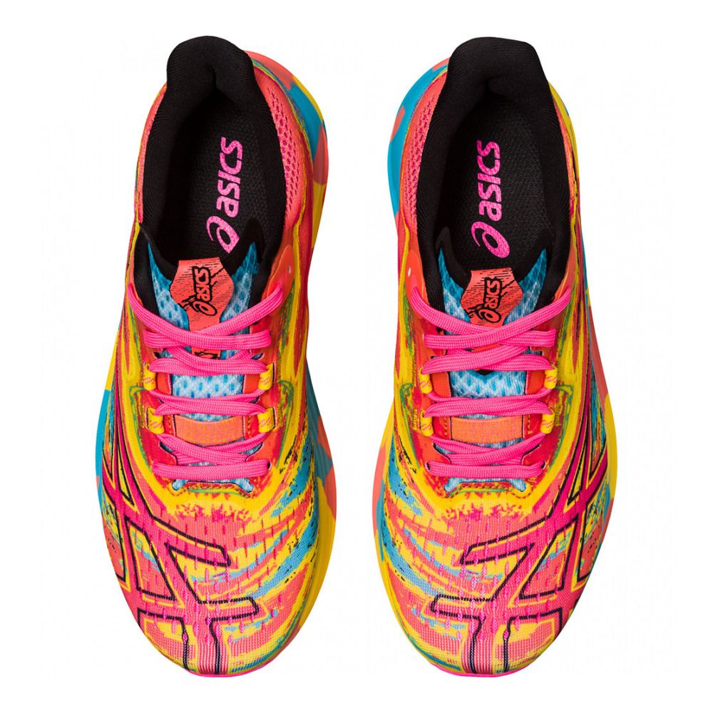 Asics NOOSA TRI 15 - Chaussures running Femme aquarium/vibrant yellow