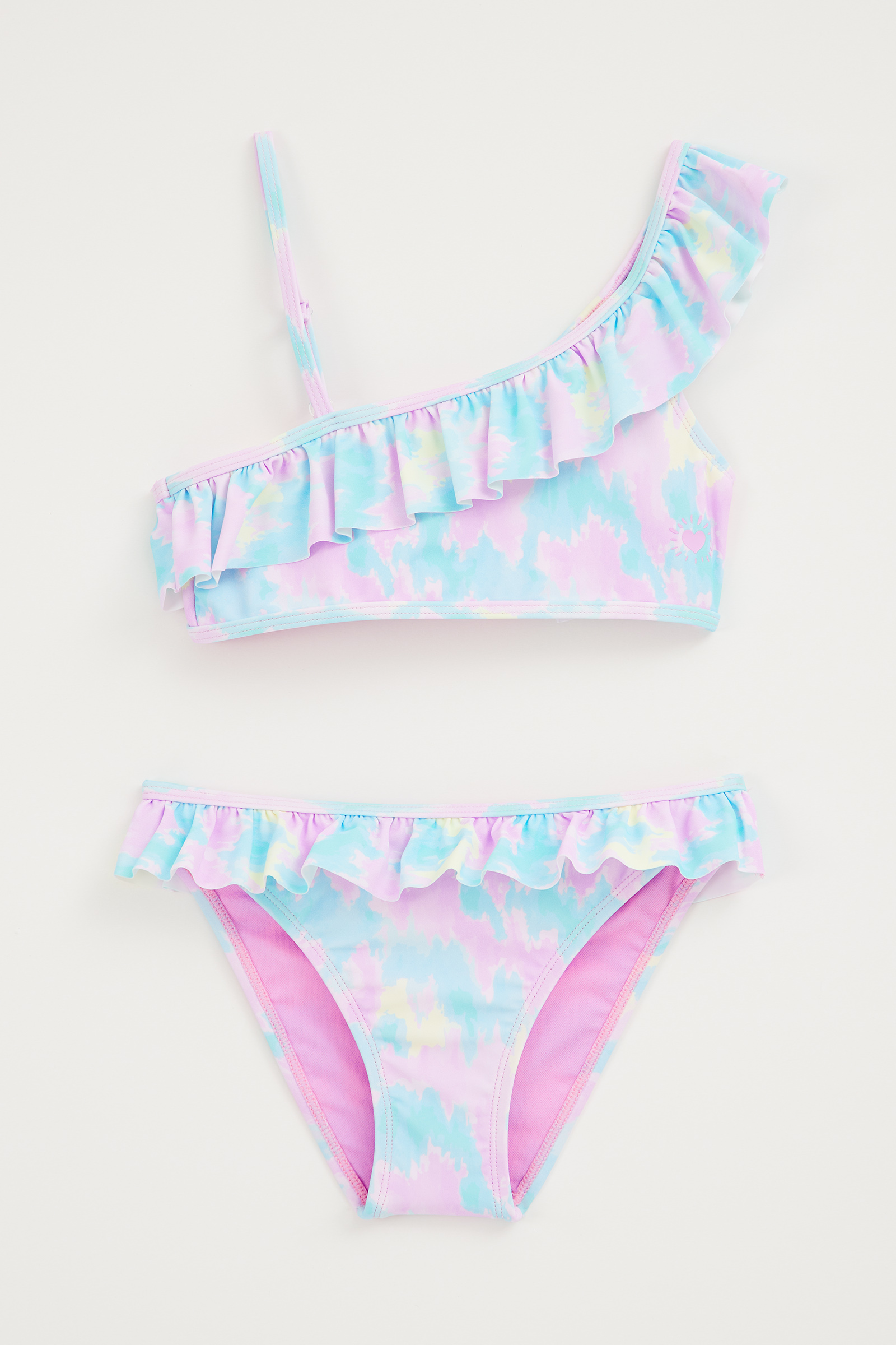 Meisjes bikini met dessin WE Fashion All-over print