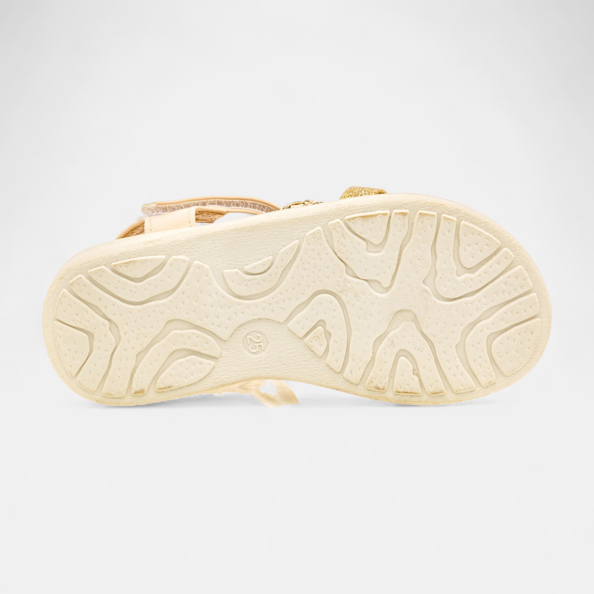 Nu-pieds Fille or