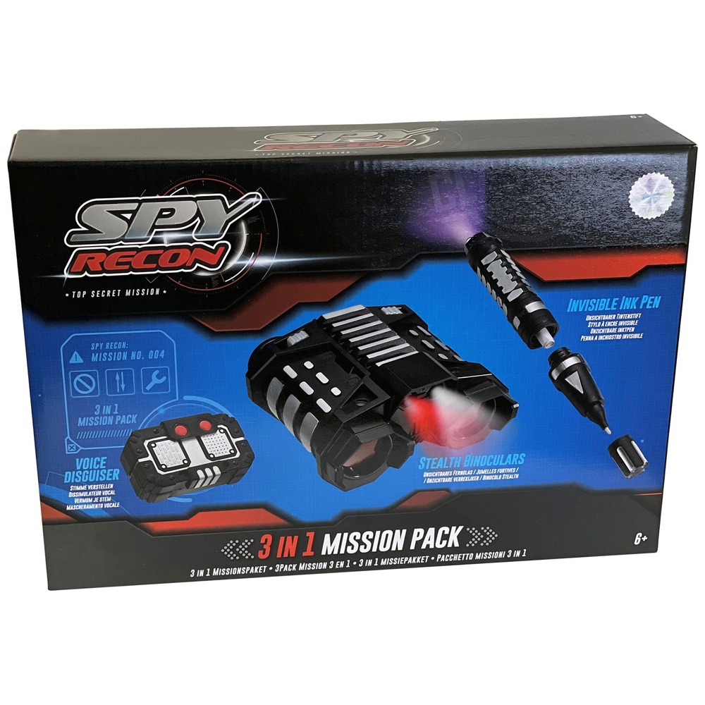 Spy Recon 3-in-1 Spionage-Set