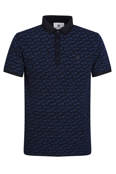 Gabbiano blauwe heren polo