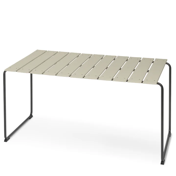 Mater - Ocean Tisch, 140 x 70 cm, sand