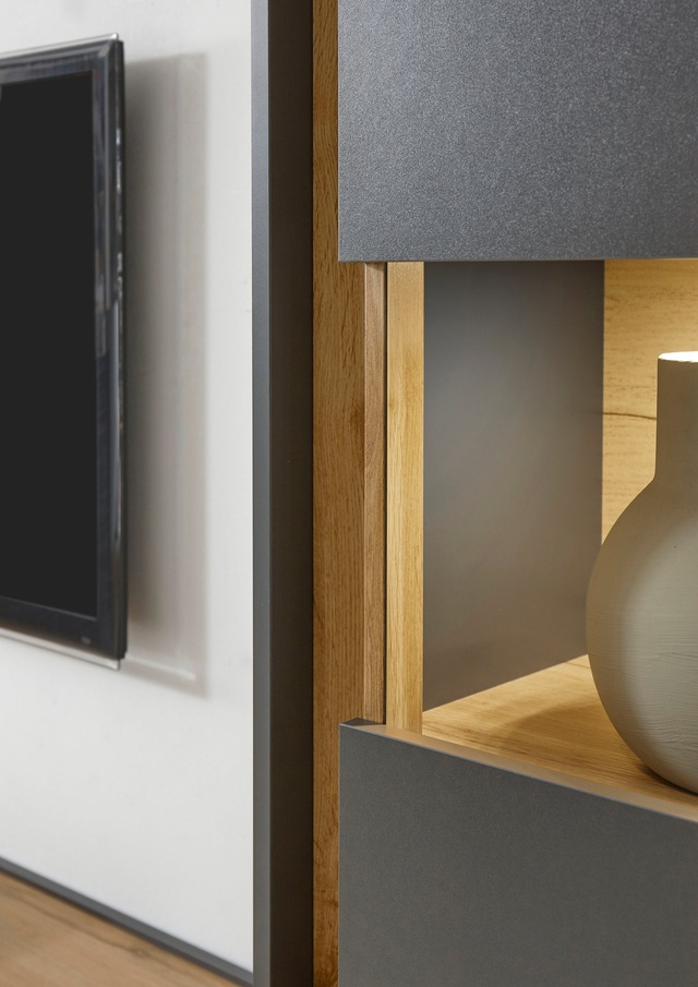 INOSIGN Wohnwand »City/Giron, moderne Anbauwand, Komplettset in vielen Farben verfügbar« Set, 4 Stk. tlg.