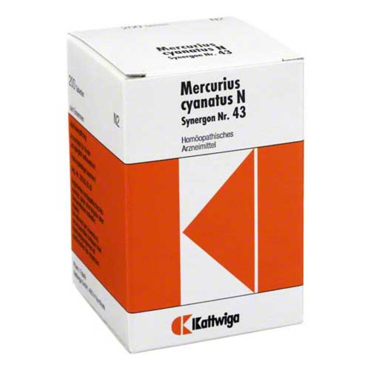 Synergon 43 Mercurius cyanatus N Tabletten, 200 St