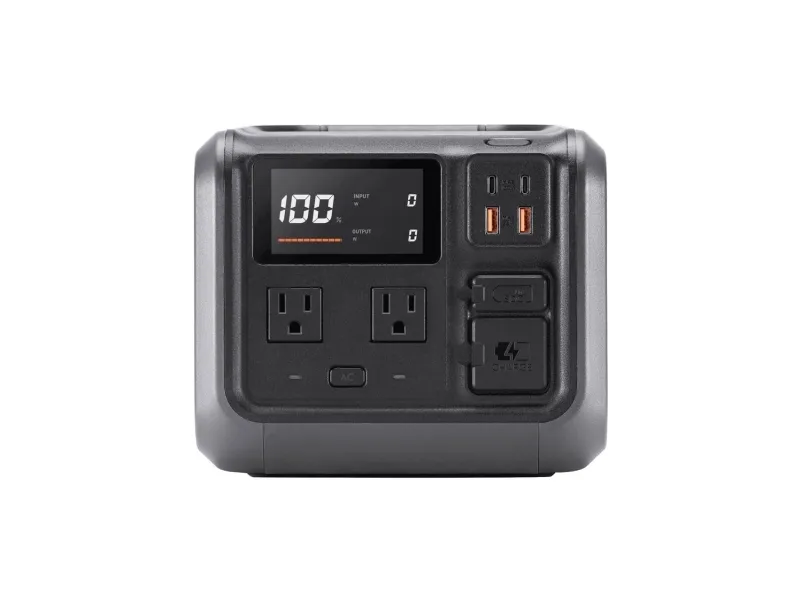 DJI Power 500, Lithium jern fosfat (LiFePO4), Vekselstrøm, Solar, 512 Wh, 1000 W, 240 W, 9 - 27 V