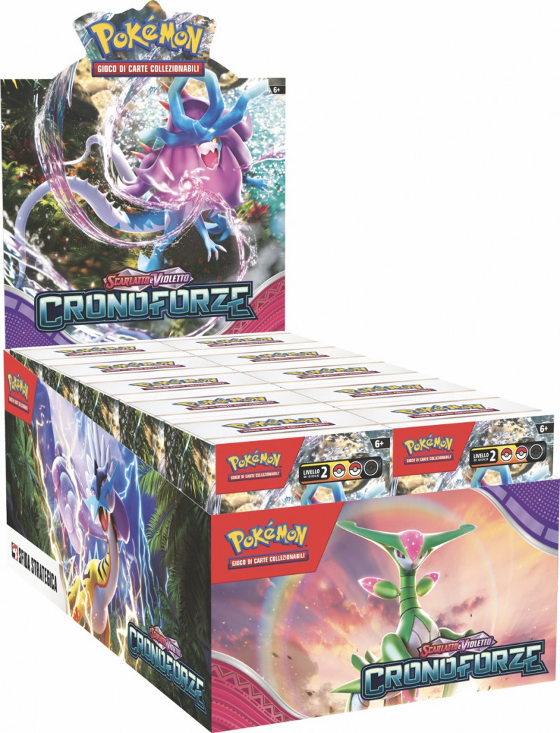 Pokémon EV05 Forces Temporelles : Display de 10 Kit Avant-Première