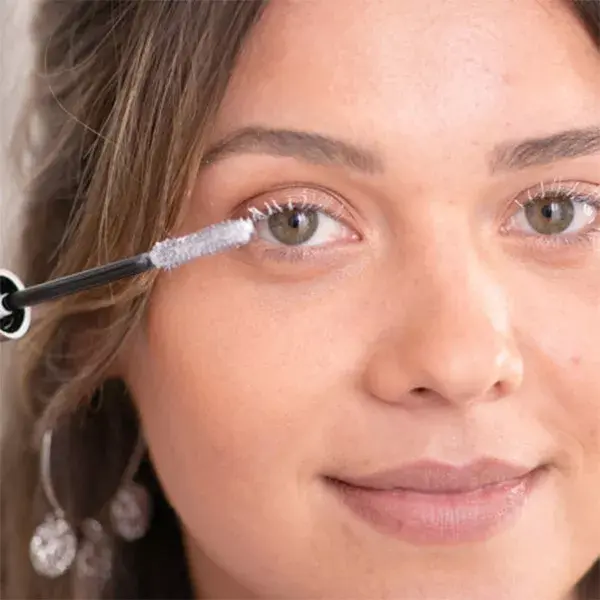 Base para olhos Boho Green, máscara para cílios orgânica branca 8ml