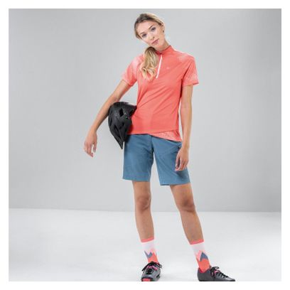 Loeffler maillot manches courtes W Shirt de Vélo HZ et la Montée de l'3.0 - Rouge