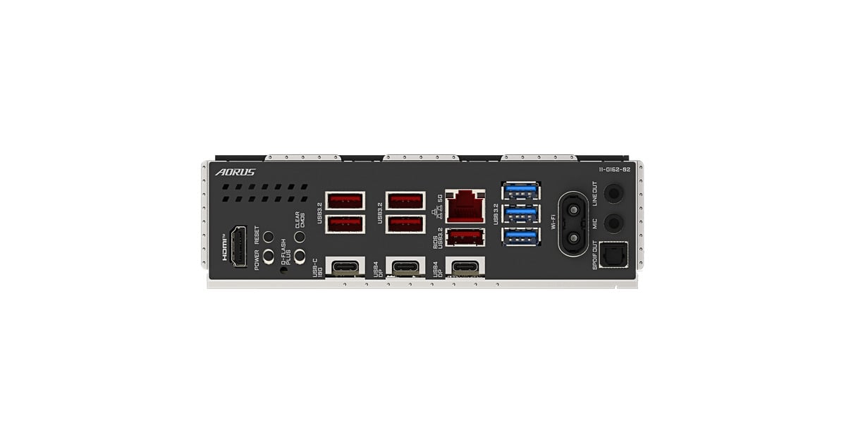 GIGABYTEX870E AORUS ELITE X3D socket AM5 moederbord  (Zwart, RAID, 5 Gb-LAN, WLAN, BT, Sound, ATX)
