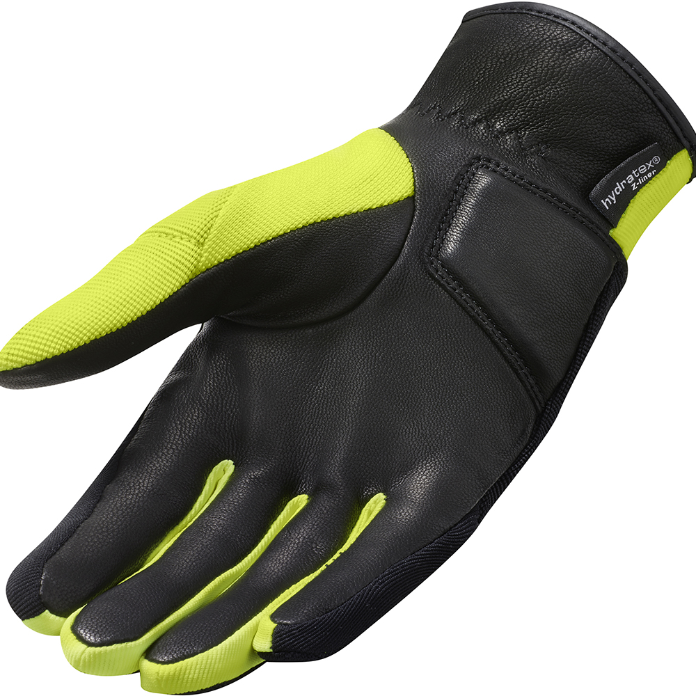 Rev'it - Gants Mosca H2O Noir / Jaune fluo