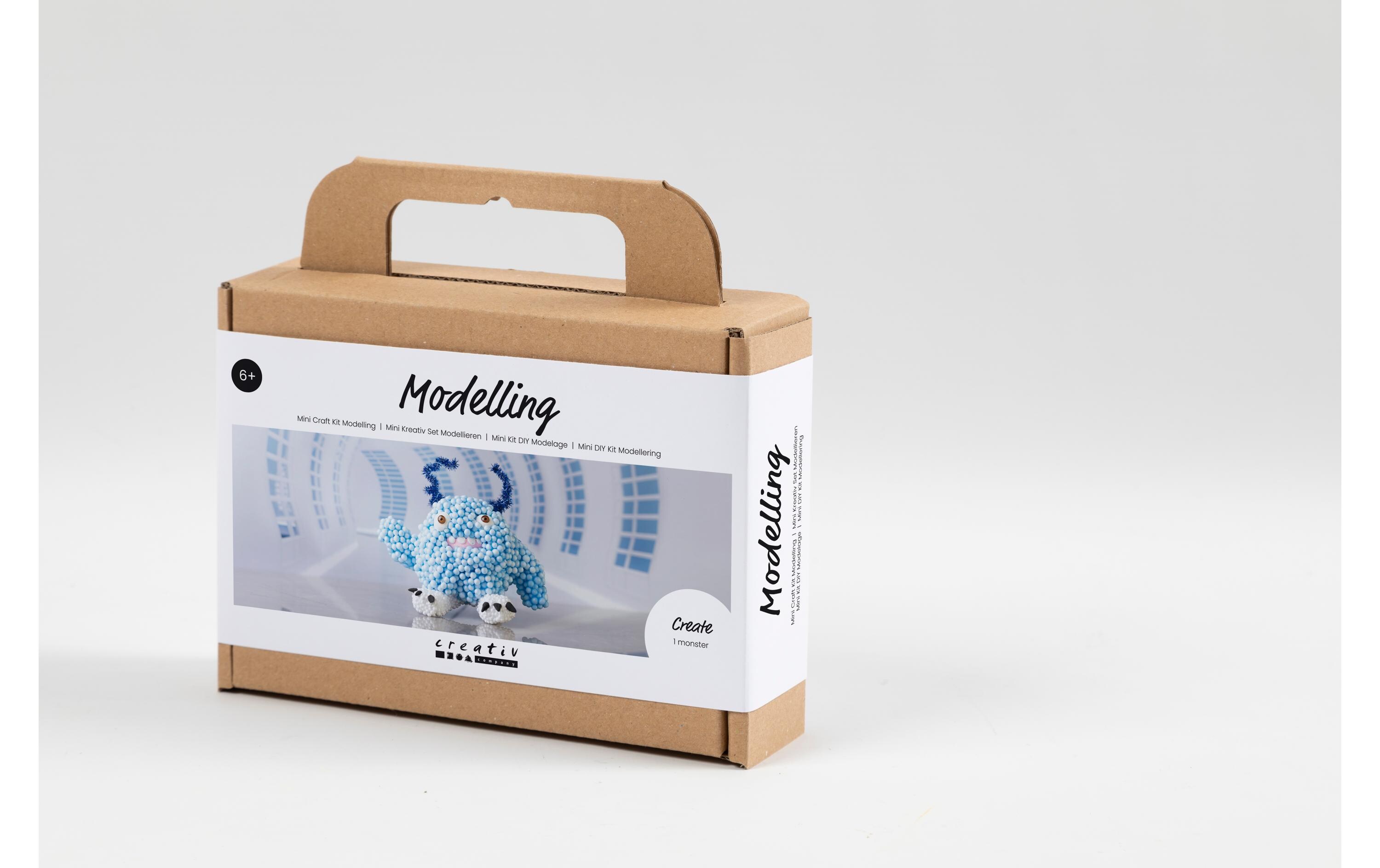 Modellier-Set Monster HellblauMini Kreativ Set