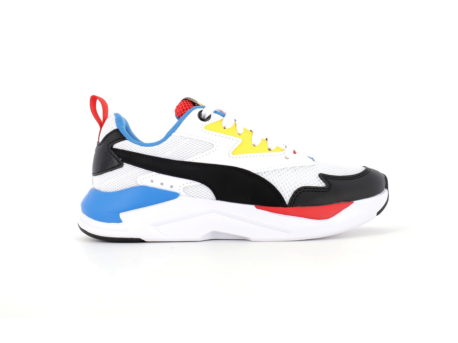 Puma-374393 Matières combinées Blanc Noir