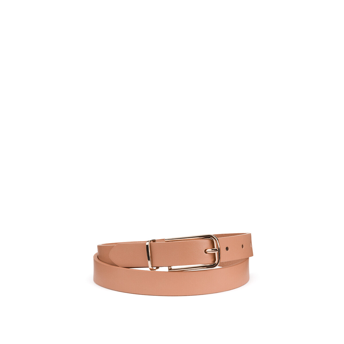 COLEÇÕES LA REDOUTE<br>Cinto com fivela retangular