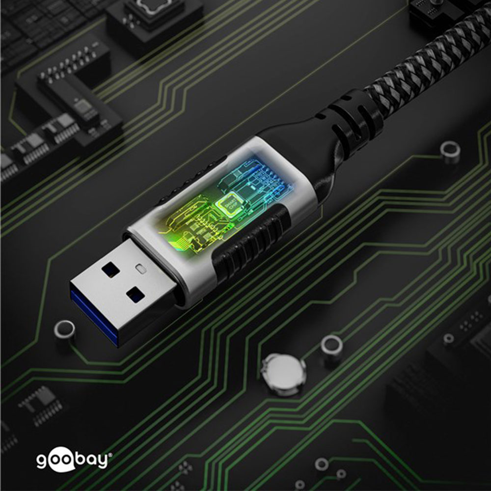 (3m) USB auf CAT 6 Ethernet LAN RJ45 Netzwerk Kabel Patchkabel FTP (70499) - Grau