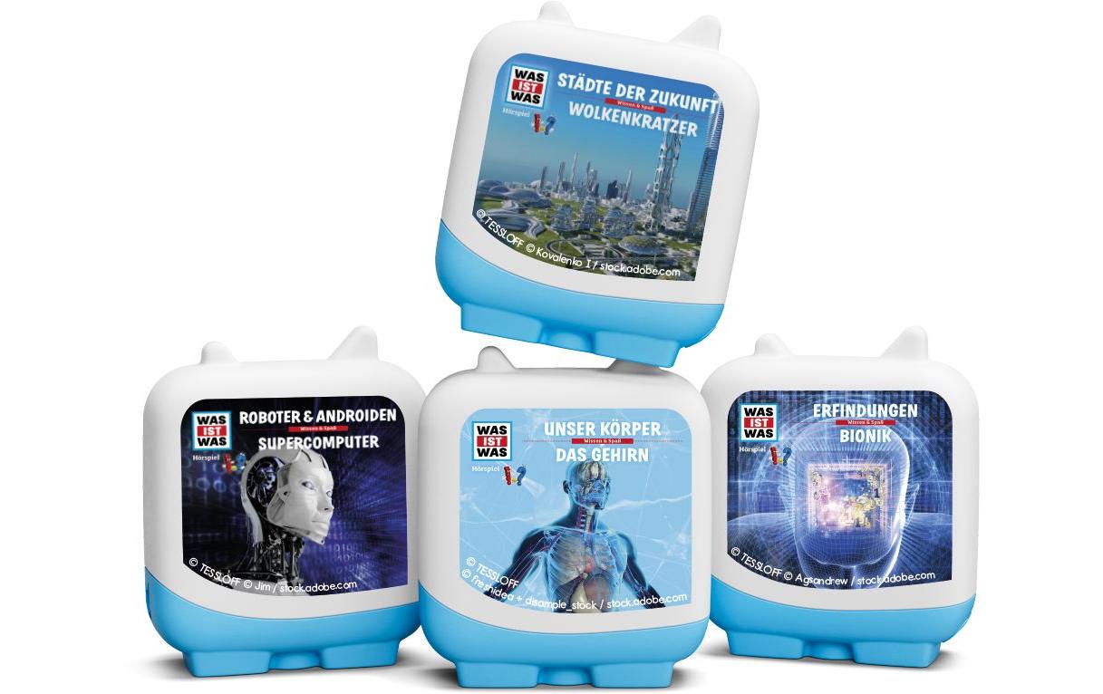 Hörbuch Clever Tonies: Was ist Was 4er SetWissens-Hörspiele für Kinder