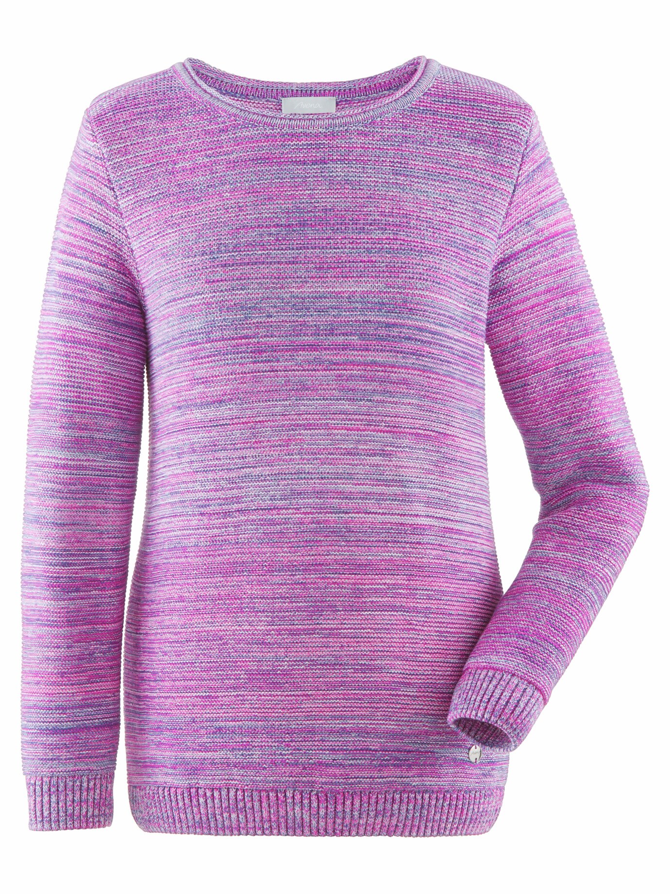 Mouline-Pullover Farbeffekt