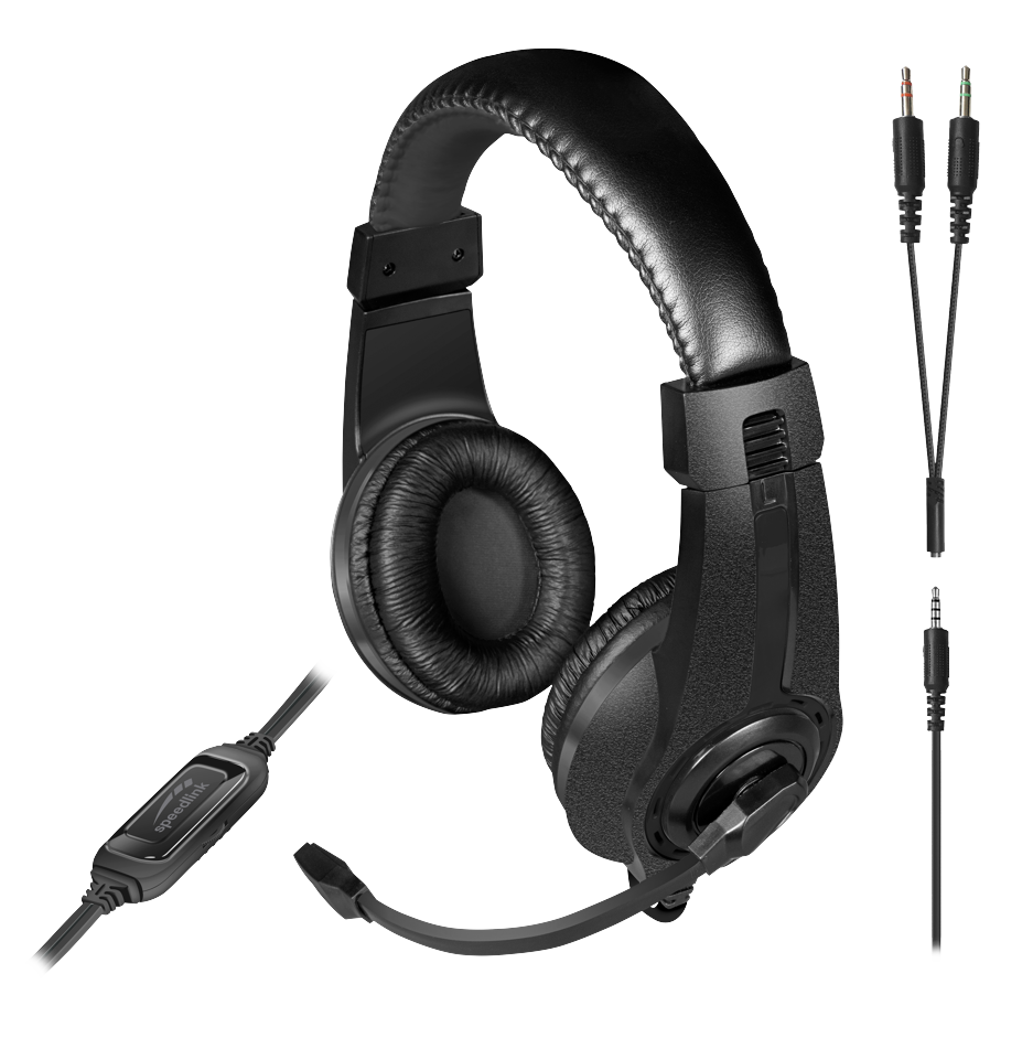 Speedlink - LEGATOS Stereo Gaming Headset - for PC/PS5/PS4/Xbox Series X/S/Switch/OLED/Lite, black