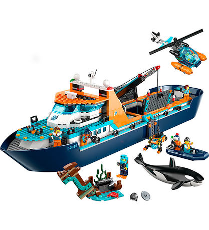 LEGO® City - Arktis-Forschungsschiff 60368 - 815 Teile