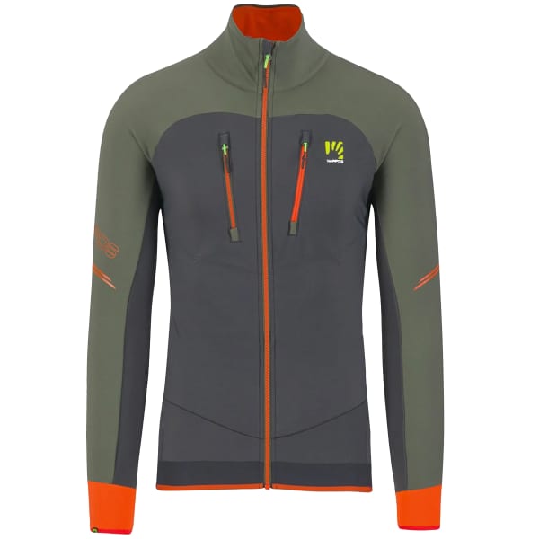Veste softshell KARPOS ALAGNA EVO JKT BLACK SAND/THYME