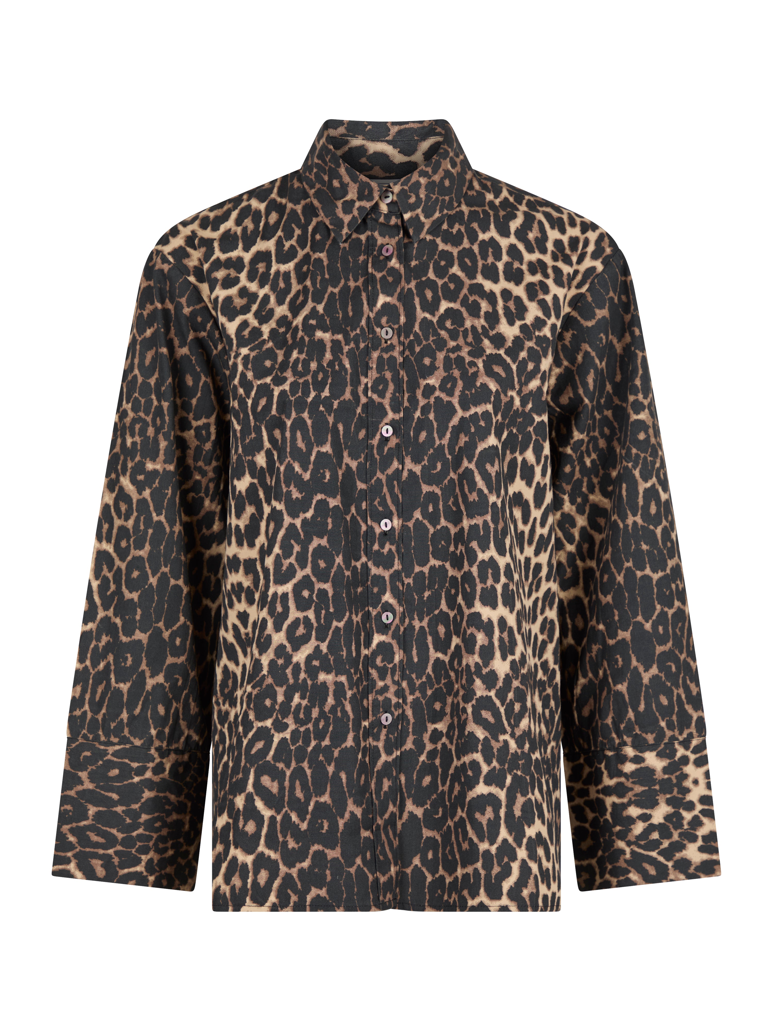 Neo Noir  Dita Leo skjorte - Leopard