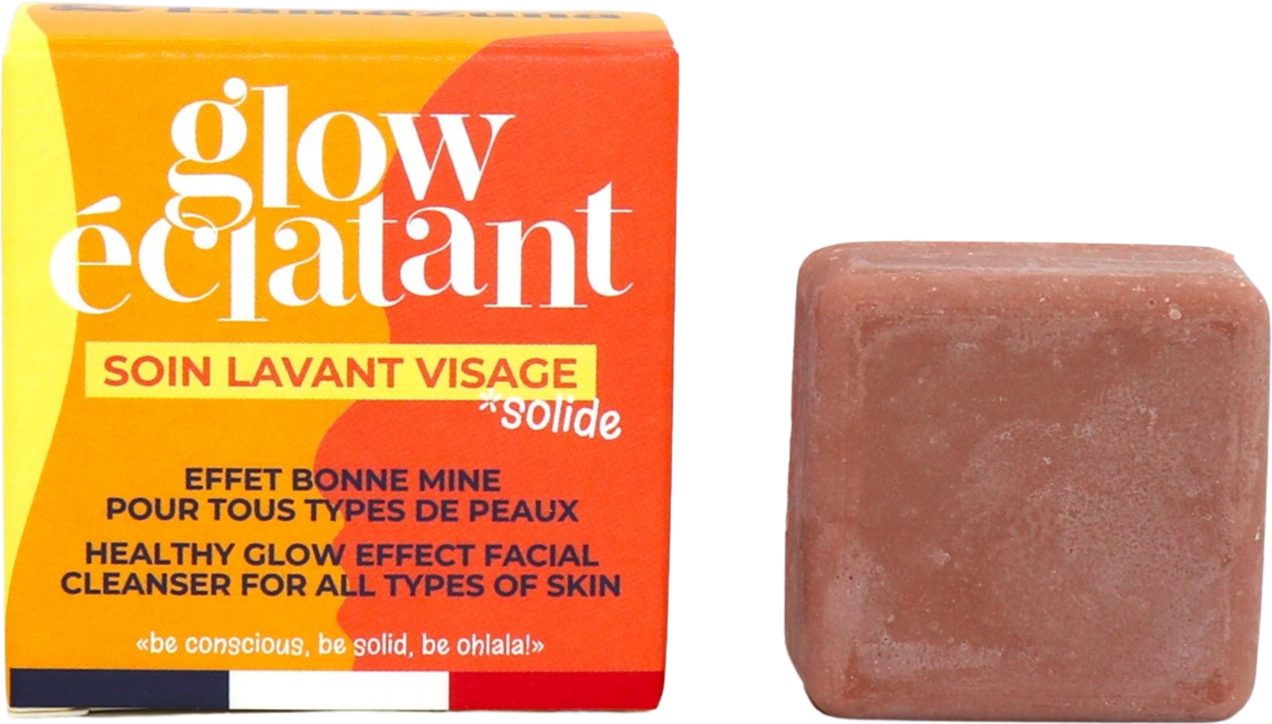 Lamazuna  glow éclatant Fester Gesichtsreiniger, 28 ml